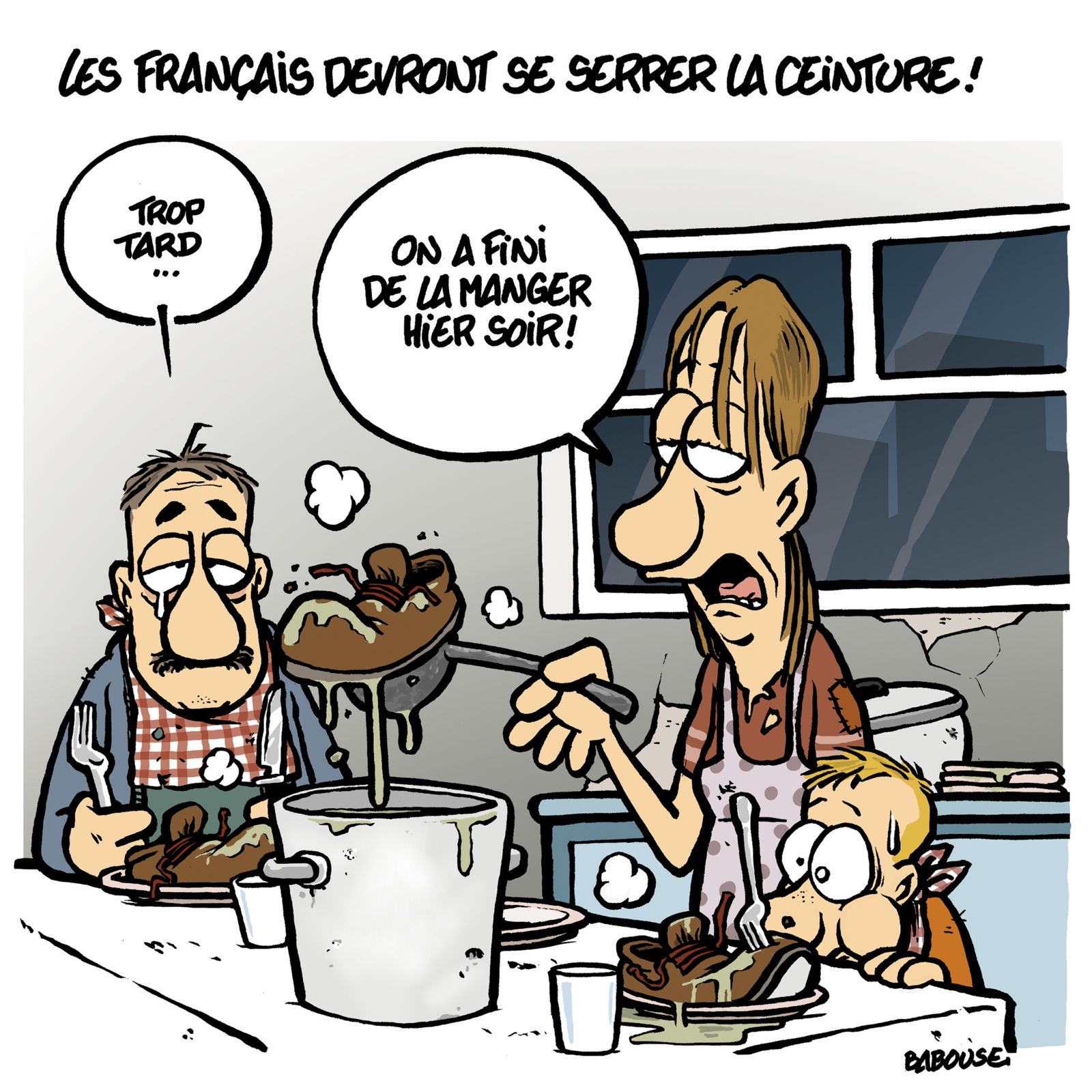 Bien faire cuir.