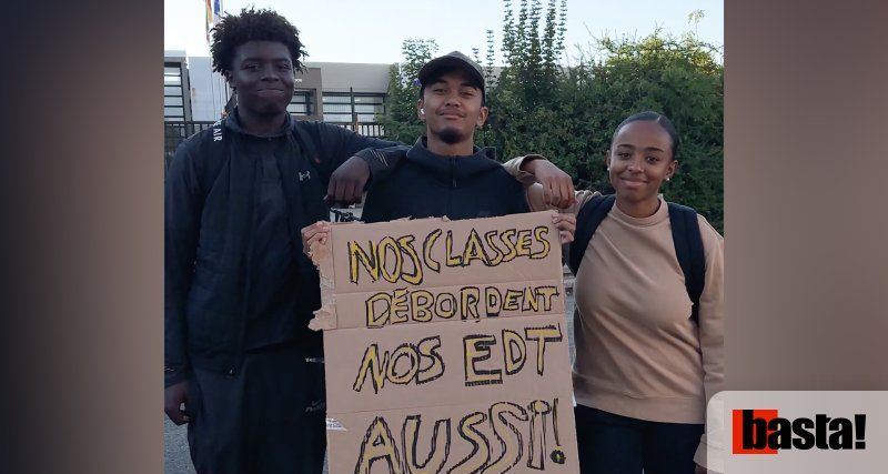 Blocage du lycée Maryse Condé à Sarcelles : « J'ai jamais vu un chauffage marcher »