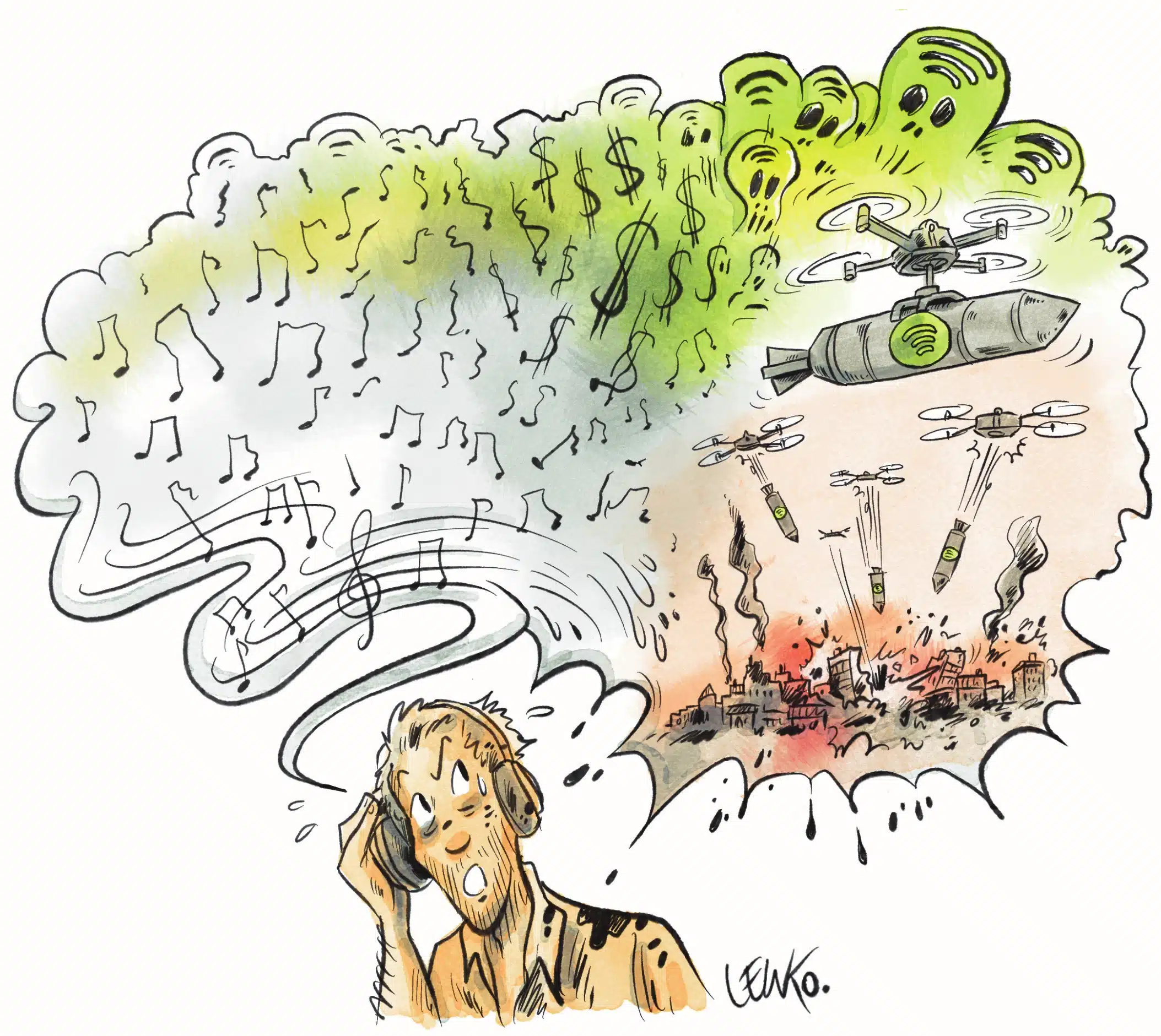 IA dans les playlists et financement de drones : la musique selon Spotify