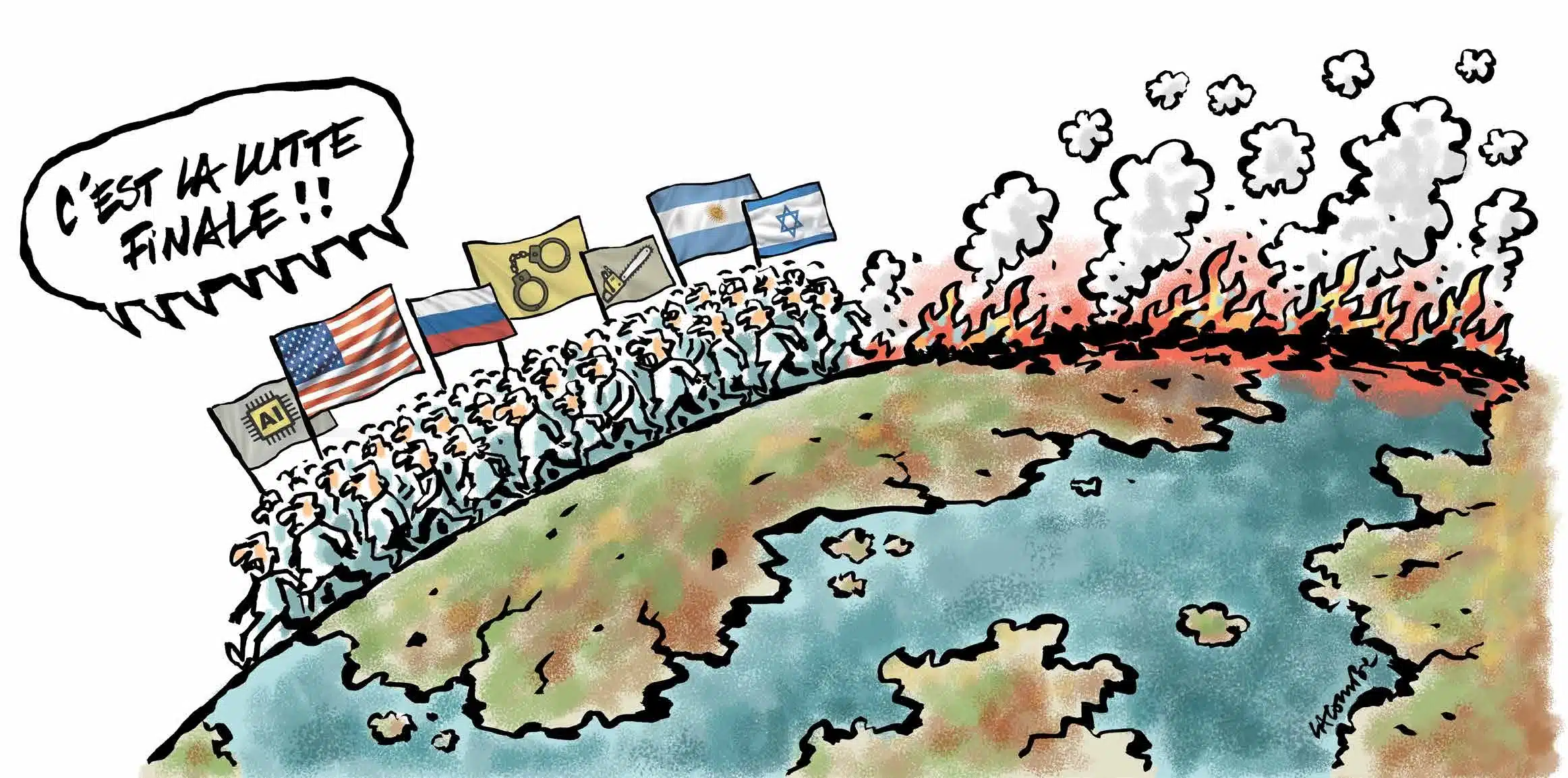 L’offensive de l’internationale réactionnaire