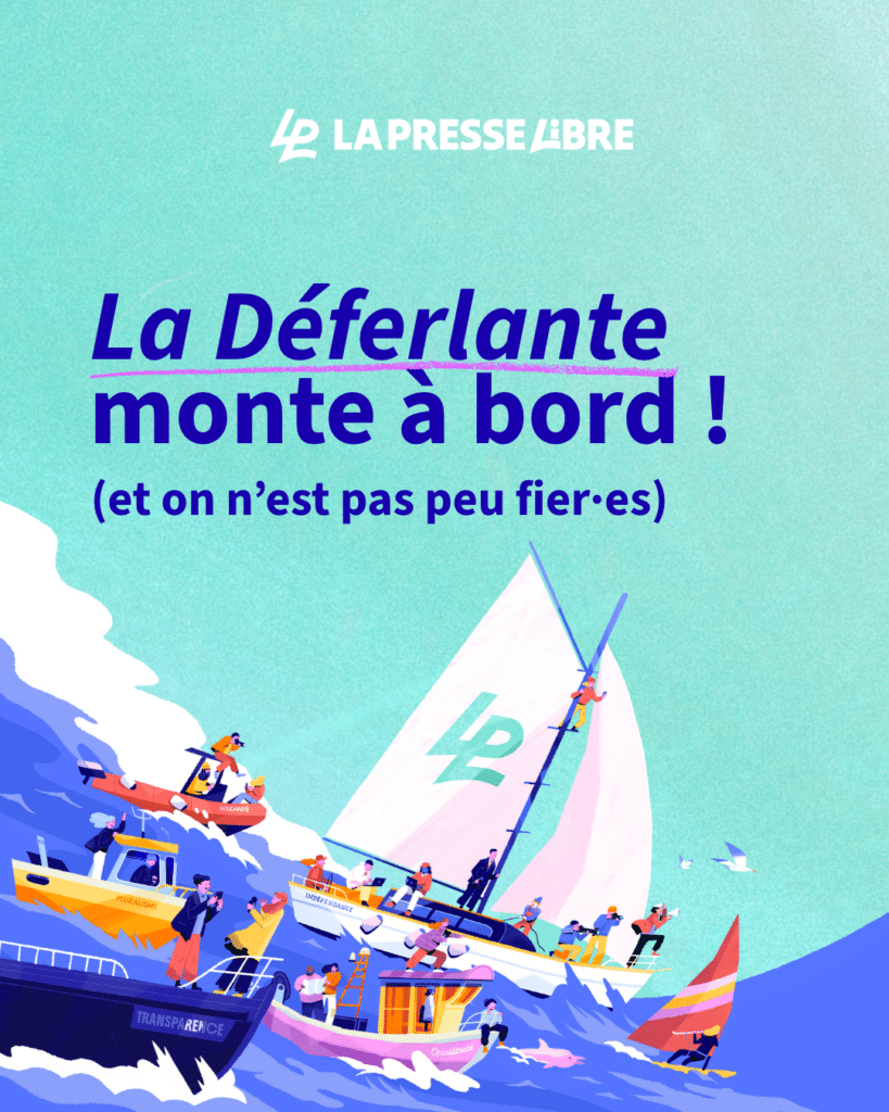 La Déferlante rejoint le portail de La Presse libre