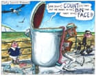 Martin Rowson on Nigel Farage’s byelection campaign – cartoon