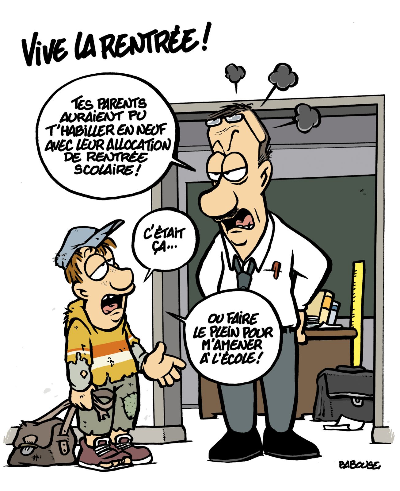 Nos (trop) chères petites têtes blondes.