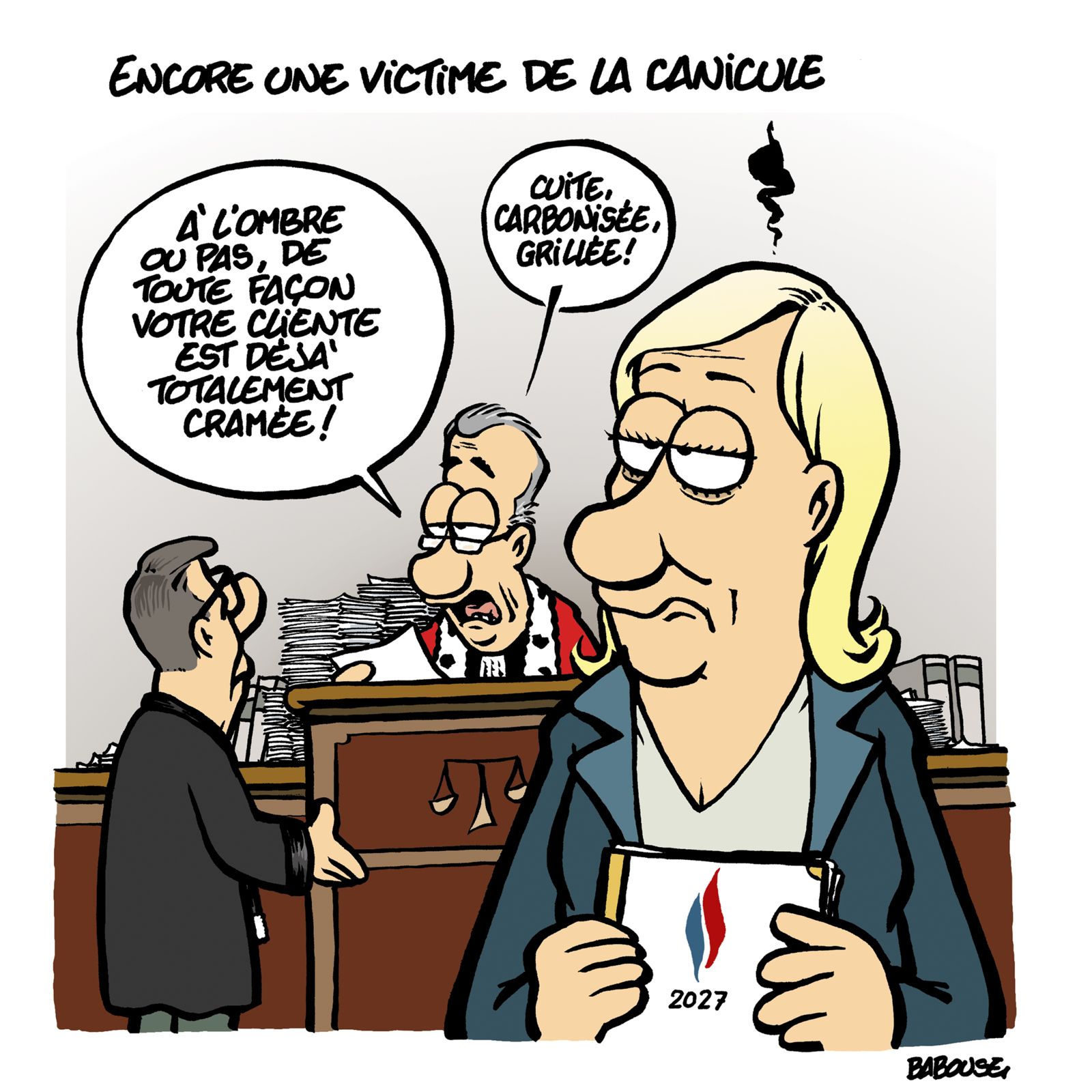 Plein soleil.