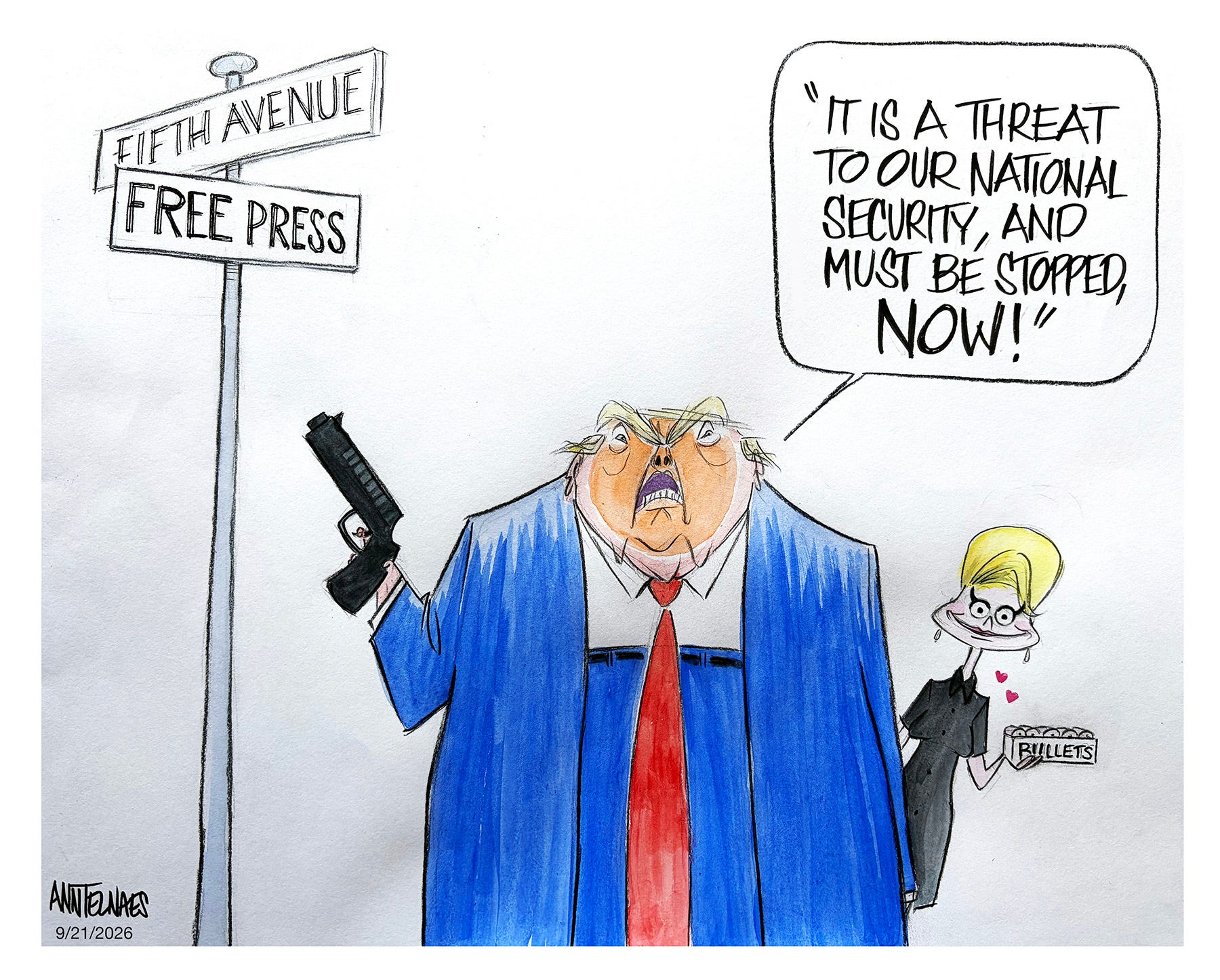Trump bans CNN, MS NOW, and Politico from White House